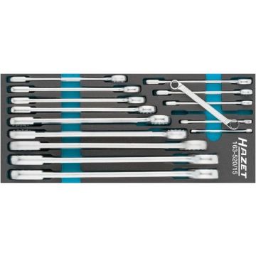 Hazet 163-520/15 Stjernenøkkelsett 1/3+ Ilegg