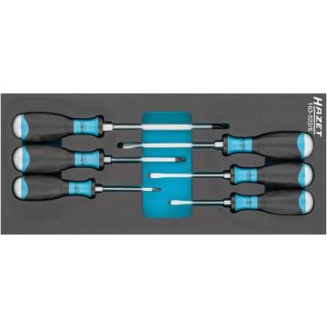 Hazet 163-522/6 Skrutrekkersett 6 Stk. Slagtre
