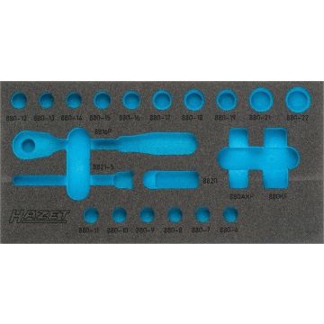 Hazet 163-344L Tomt Innlegg 884 N-1 3/8 Sett