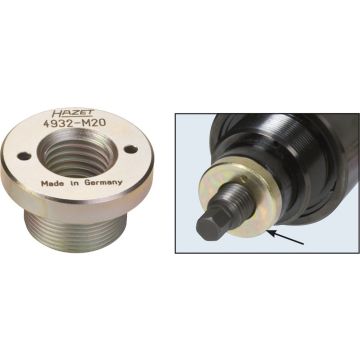 Hazet 4932-M20 Adapter M20 F.4932-17 Sylinder