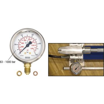Hazet 4932-101 Høytrykkmanometer 63-1000Bar