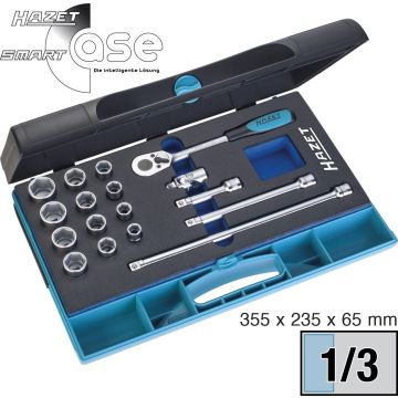 Hazet 880/17 3/8 Pipesett 17D.Smartcase1/3