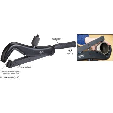 Hazet 842Ag-4 Gjengeoppfrisker 35-152mm -6