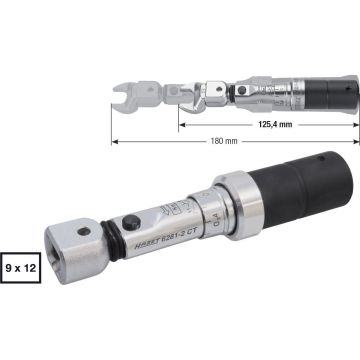 Hazet 6281-2Ct Momentnøkkel 9X12 In.5-13Nm