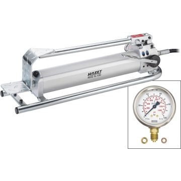 Hazet 4932 N-100 Hydraulisk Fotpumpe M.Manomet.