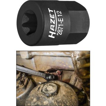 SLAGPIPE TORX E12,17MM 6KANT