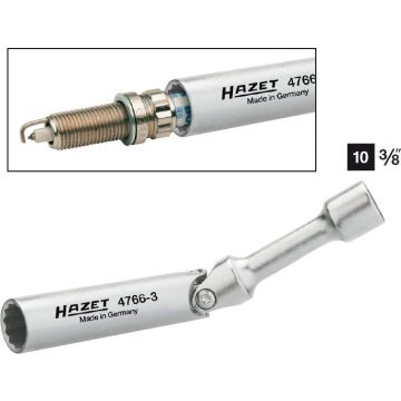 Hazet 4766-3 Leddet Pluggpipe 14mm L.154mm