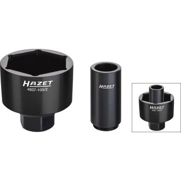 Hazet 4937-105/2 105mm Akselpipe Sett 1+60mm