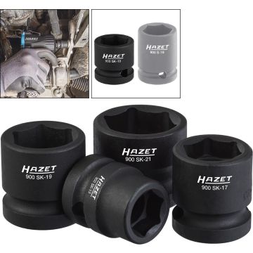 Hazet 900 Sk/4 1/2 Slagpiper 6K.Ekstra Korte