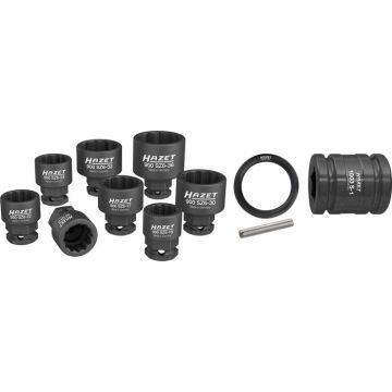 Hazet 900Sz6/11 Sett Med 12 Kant 1/2 Slagpip