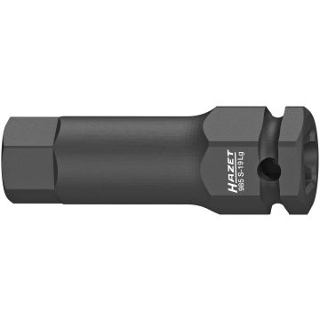 Hazet 985 S-19 Lg 1/2Unbrako Kraftpipe 19mm Lng