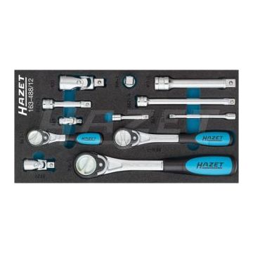 Hazet 163-488/12 Verktøysett 1/3 Ilegg Ms