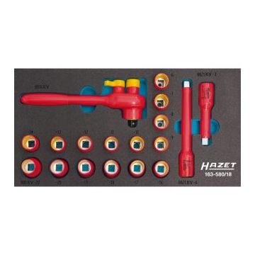 Hazet 163-580/18 3/8 Verktøyilegg