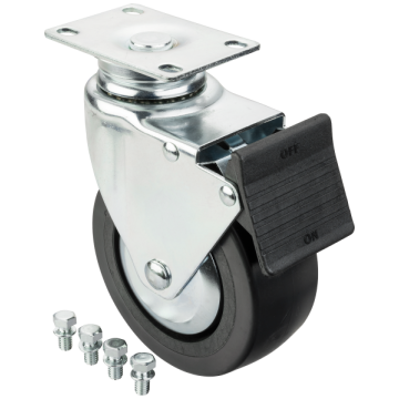 Vigor V1908 Hjul Med Sving+Brems For V1000