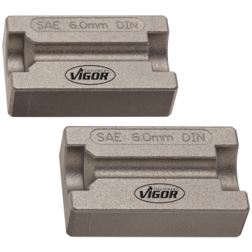 Vigor V2552 Spennbakker Par 6,00mm