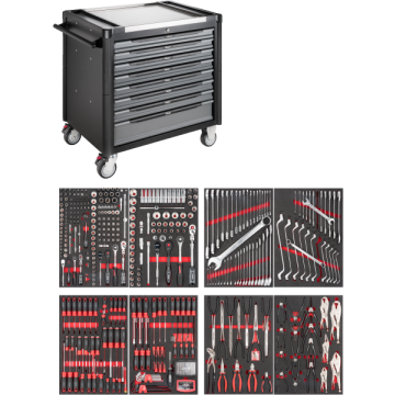 Vigor V4481-Xd/469 Verktøyvogn Dyp & Bred M.Verkt