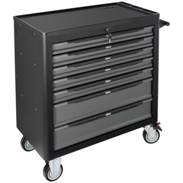 Vigor V4481 Verktøyvogn Xtra Bred 8Skuffer