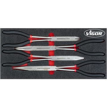 Vigor V4995 4 Dobbelt Leddede Tenger1/3+Ms