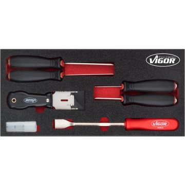 Vigor V5017 6 Skraper I Sett 1/3+Ms