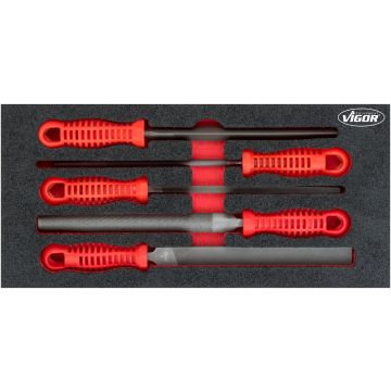 Vigor V5072 Filsett 5Stk. 1/3+Ms 188X393mm