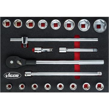 Vigor V5109 3/4 Pipesett 21 Deler Ms3/3+