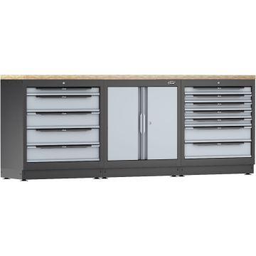 Vigor V6000-3P1XL garasjeinnredning, 3 moduler