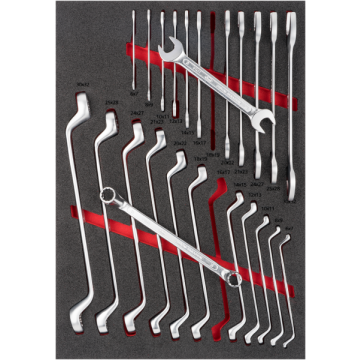 Vigor V6808 Ring Og Fastnøkkelsett Ms 3/3+