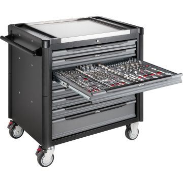 Vigor V4481-Xd Verktøyvogn Ekstra Dyp & Bred