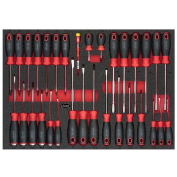 Vigor V4230 Innlegg Skrutrekkersett, 32 deler