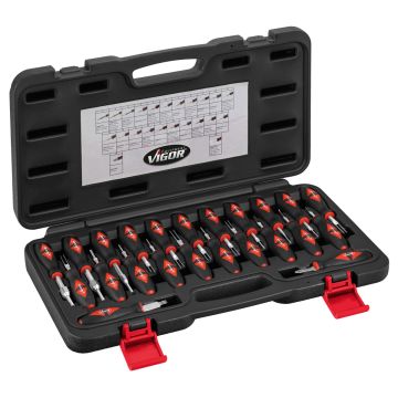 Vigor V4451 Kabelutløser verktøy,  23 deler