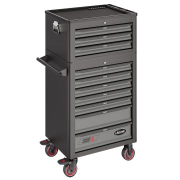 Vigor V4561 V1000 Vogn m/toppboks, 344 verktøy