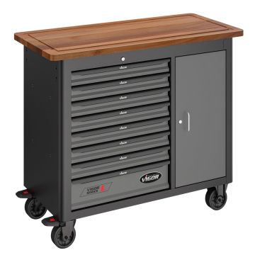 Vigor V5156 Verktøyvogn Serie L, med 256 verktøy