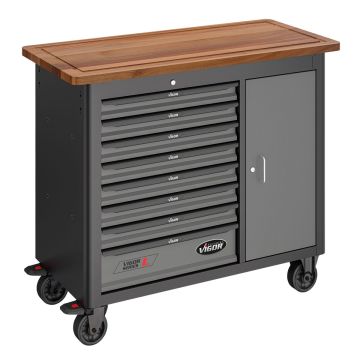 Vigor V5158 Verktøyvogn, 375 verktøy