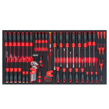 Vigor V5170 Skrutrekkersett 60D. 4/3+Ms