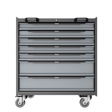 Vigor V6000-019XL Verktøyvogn, 7 skuffer
