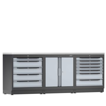 Vigor V6000-3P1XL-X garasjeinnredning, 3 moduler