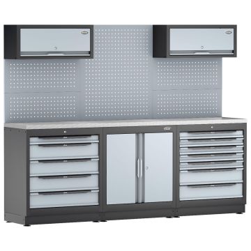 Vigor 3P2XL-X innredning m overskap, 3 moduler