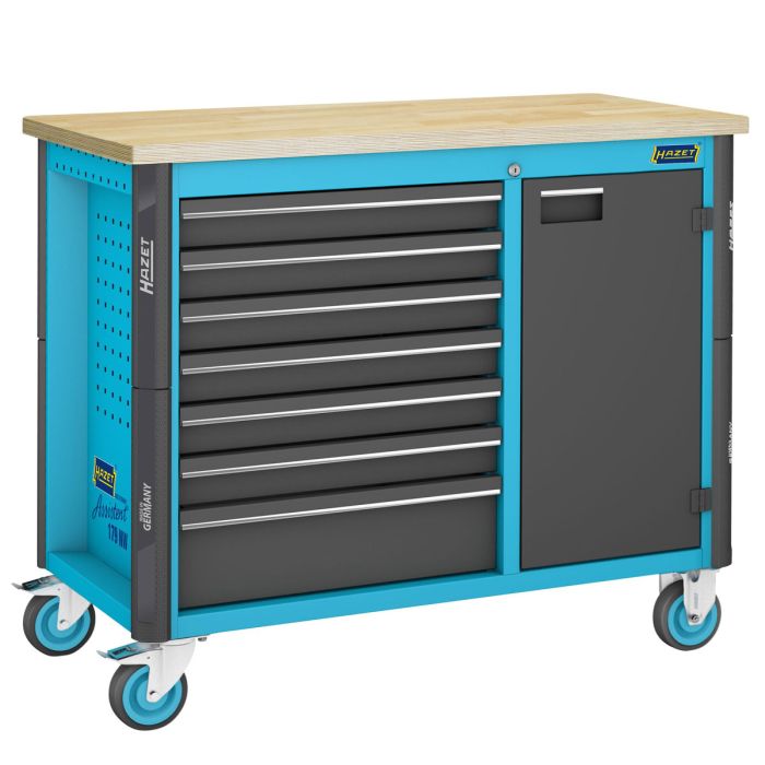 Hazet 179NW-7/230 Assistent verktøyvogn, 230 verktøy