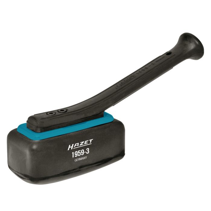 Hazet 1959-3 Hammer med gummipute, 70x140mm