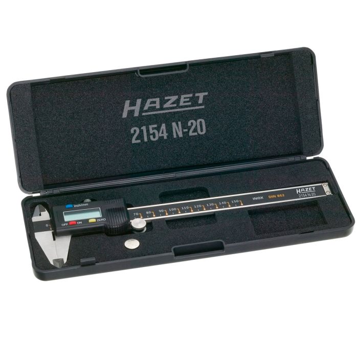 Hazet 2154N-20 Digitalt skyvelære, 150mm