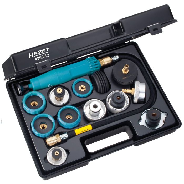Hazet 4800/12 Trykktester kjølesystem, 12 deler